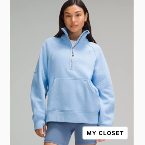 Lululemon Scuba Oversized Funnel-Neck Half Zip - Picture 1 of 4